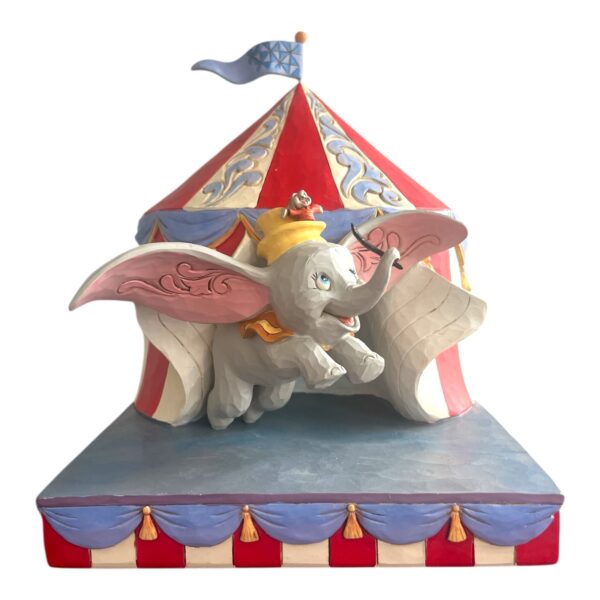 Disney - Figurin - Elefanten Dumbo med cirkustält / Over the Big Top Design Jim Shore - Bild 4