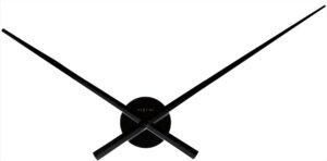 NeXtime – Hands väggklocka Ø 70 cm svart
