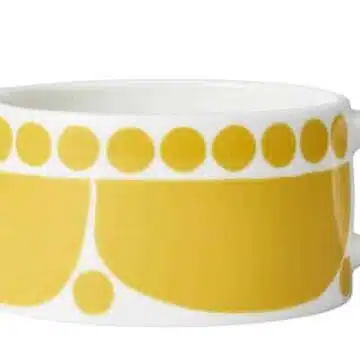 Arabia Sunnuntai – kanna 0,4 l gul – design Birger Kaipianen