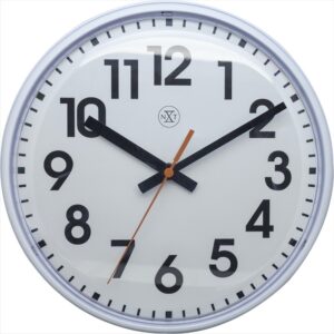 NeXtime – nXt Peter väggklocka Ø 26 cm vit