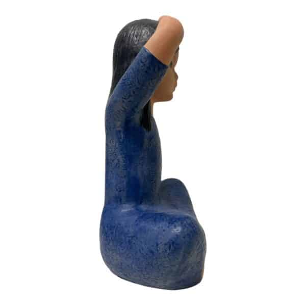 Gustavsberg - Figurin - Thailändska - Kliar sitt huvud design Lisa Larson