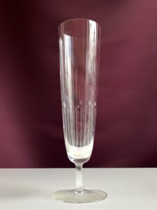 Orrefors Gothenburg – champagneglas i kristall – design Nils Landberg – vintage
