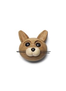 Spring Copenhagen – magnetic Lucky magnet katt Ek/Lönn 6 cm