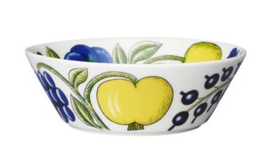 Arabia Paratiisi – 6 st djupa tallrikar / skålar 13 cm – design Birger Kaipianen