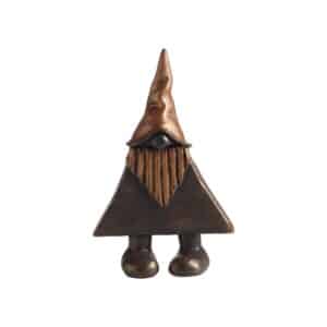 Nääsgränsgården – tomten Heinz, kantig H 12,5 cm – design Ruth Vetter
