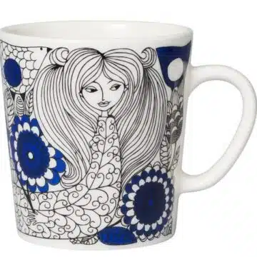 Arabia Pastoraali – 6 st kaffekoppar 30 cl, porslin – design Esteri Tomula