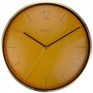 NeXtime – Essential Gold väggklocka 34 cm gul