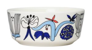 Arabia Puutarhurit – djup tallrik / skål 15 cm – design Armi Teva