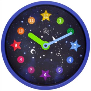 NeXtime – Apollo väggklocka Ø 26 cm svart