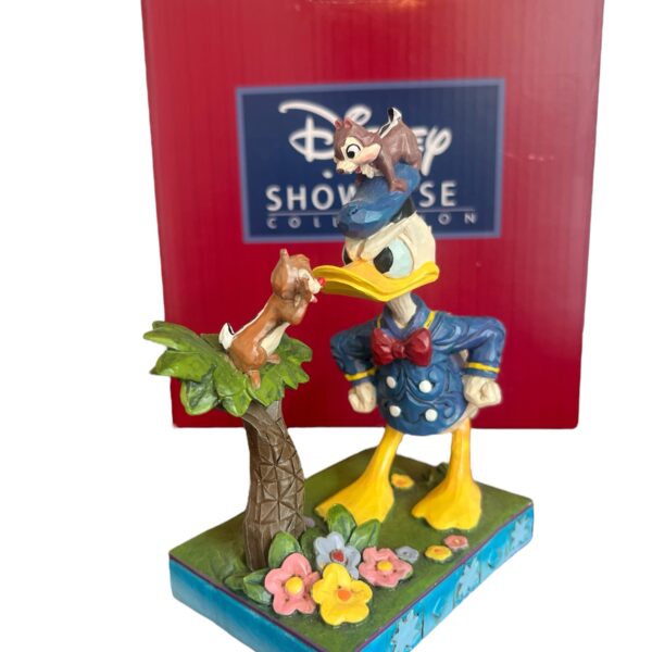 Disneys Jul - Piff & Puff retar Kalle Anka / A Mischievous Pair Design Jim Shore