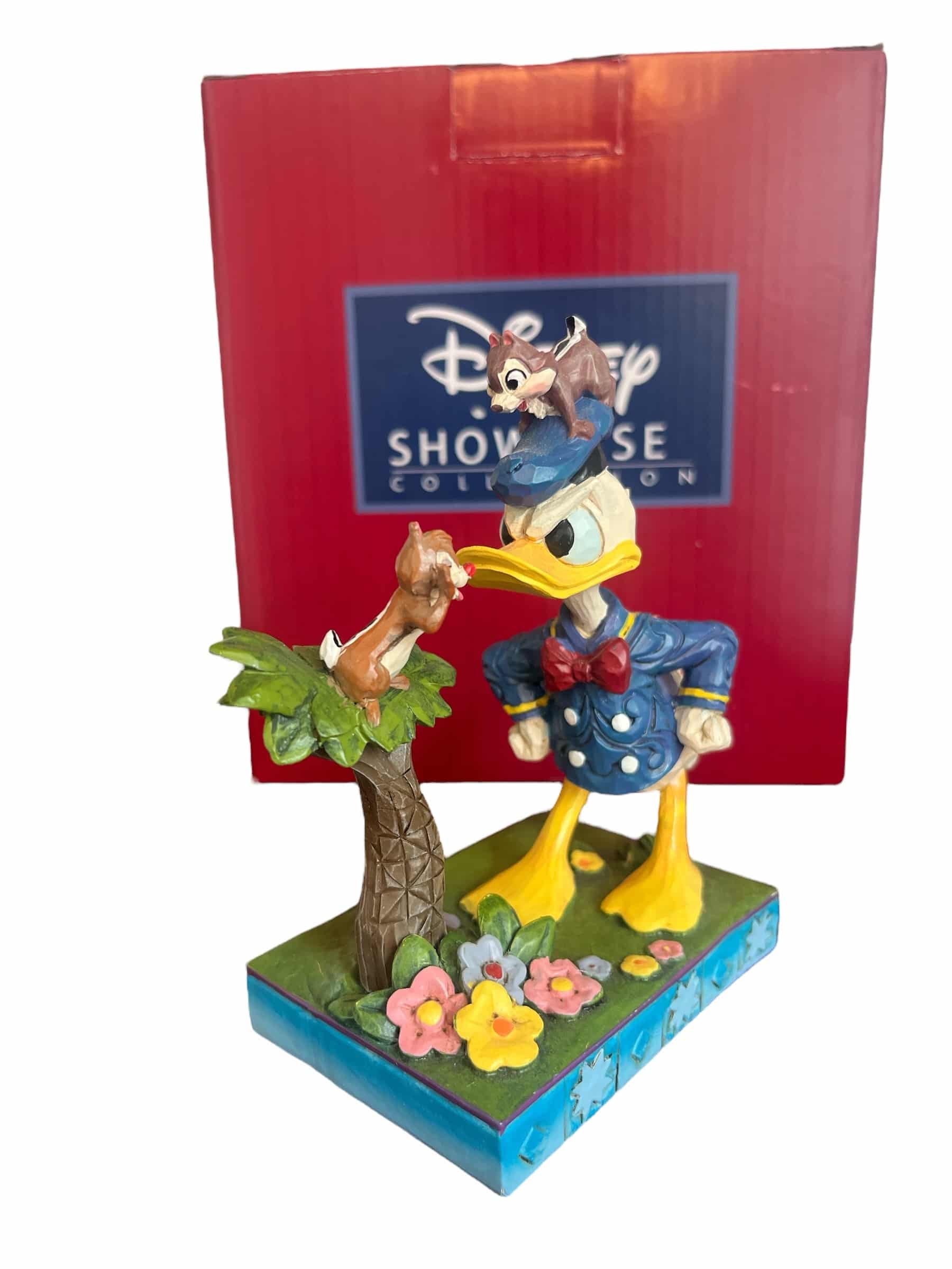 Disneys Jul - Piff & Puff retar Kalle Anka / A Mischievous Pair Design Jim Shore