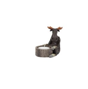 Nääsgränsgården – ljuslykta älg H 9,5 cm – design Cecilia Carlsson