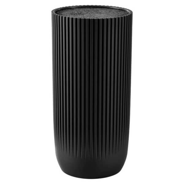 Kiki Knivblock ränder gummerad yta 24 cm
