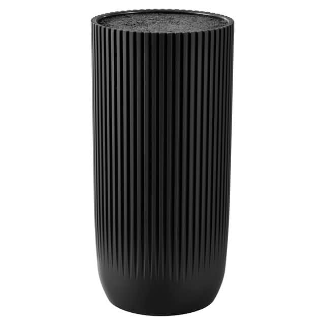 Kiki Knivblock ränder gummerad yta 24 cm