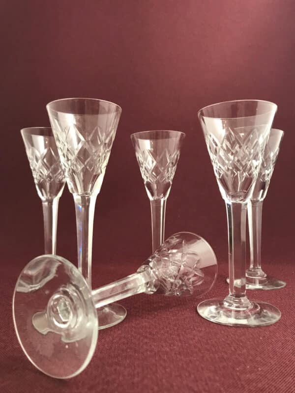 Kosta Boda Bror 6 st Höga Snaps glas design Fritz Kallenberg