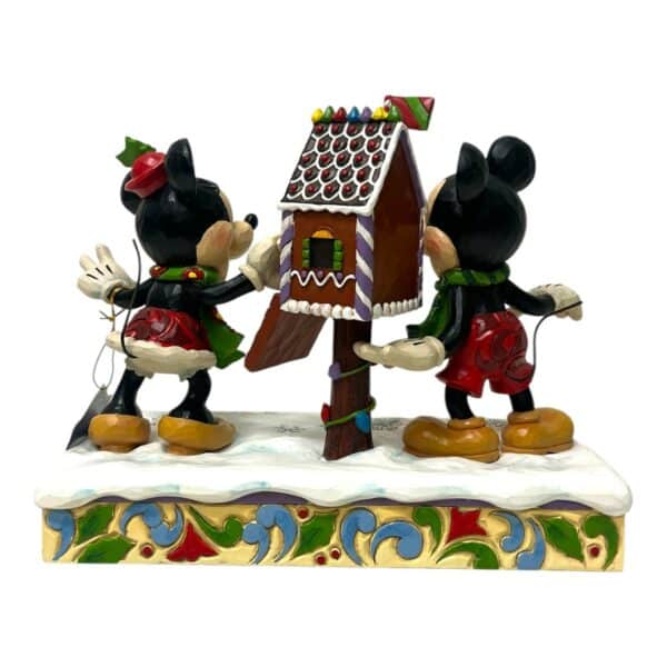 Disney - Figurin - Musse & Mimmi - postar julkort god jul Design Jim Shore