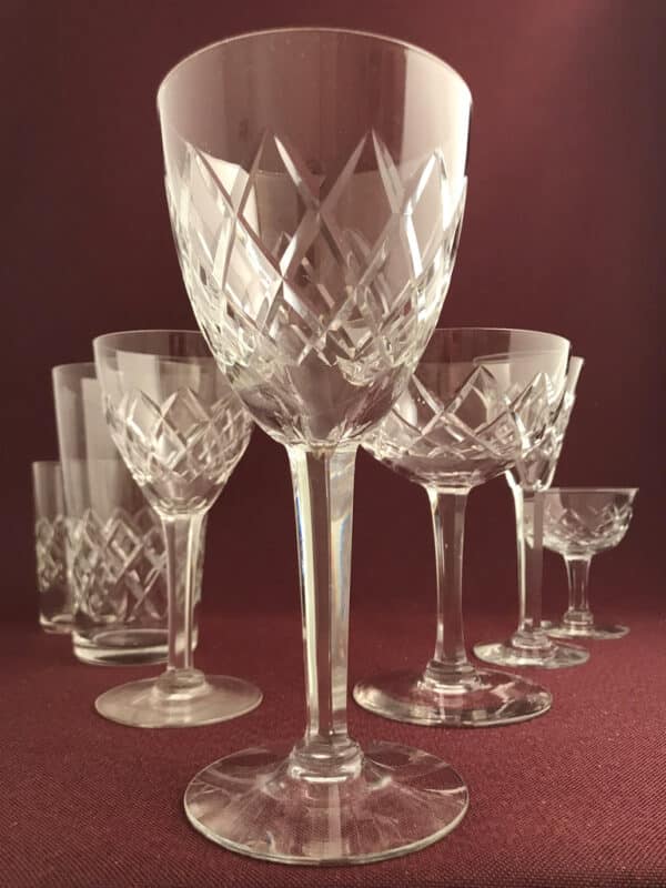 Kosta Boda Bror 6 st Höga Snaps glas design Fritz Kallenberg