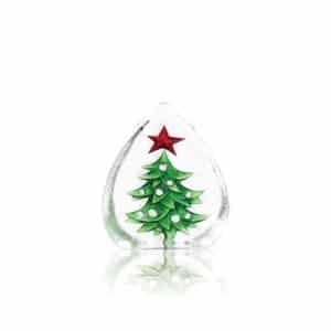 Målerås Merry Christmas – Julgran konstglas – design Robert Ljubez