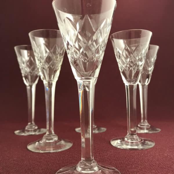 Kosta Boda Bror 6 st Höga Snaps glas design Fritz Kallenberg