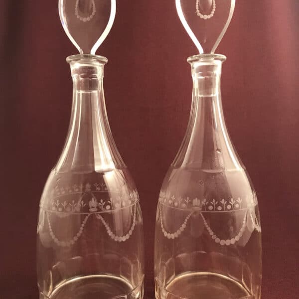 Kosta boda - Tessin - 2 st Karaffer Design Vicke Lindstrand