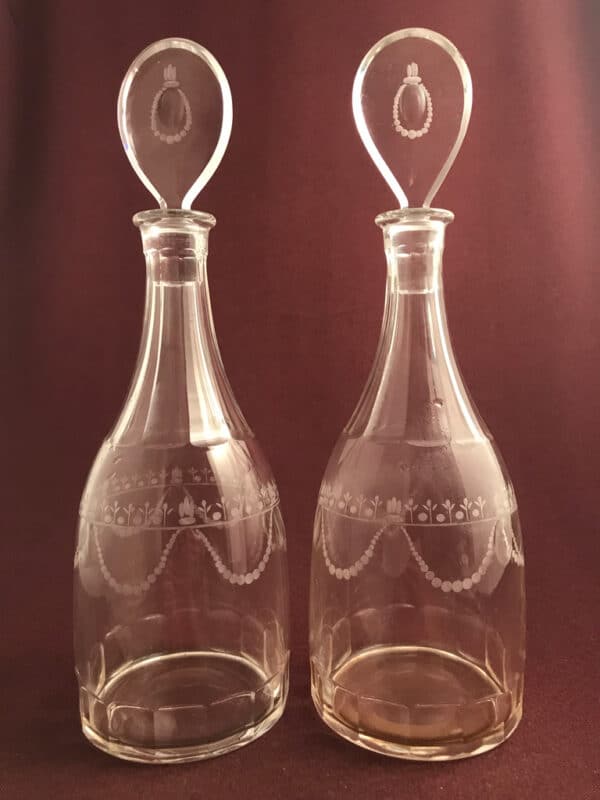 Kosta boda - Tessin - 2 st Karaffer Design Vicke Lindstrand