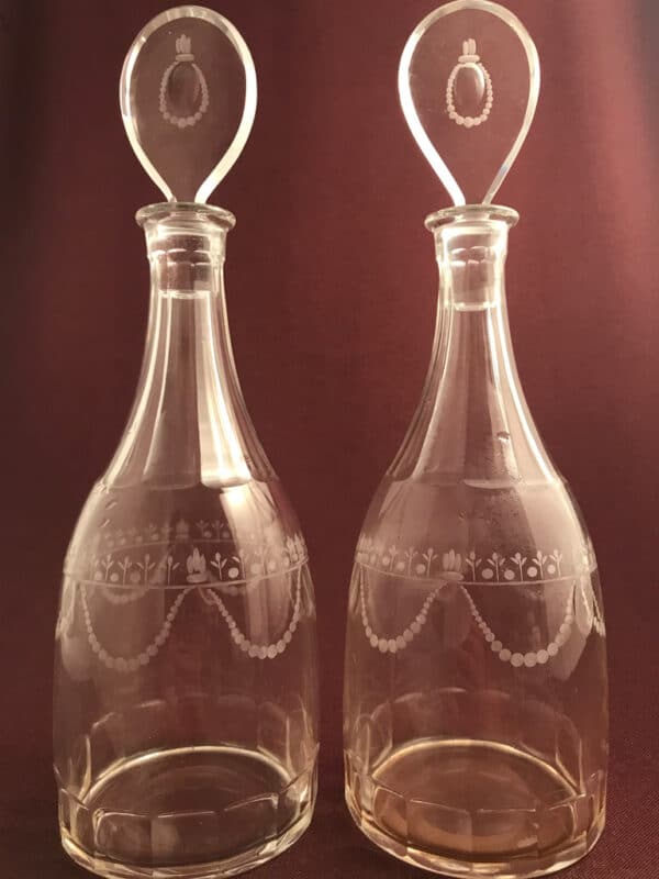 Kosta boda - Tessin - 2 st Karaffer Design Vicke Lindstrand