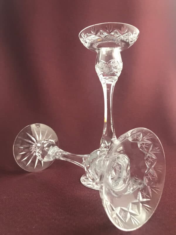 Kosta boda - Pompadour -2 st Ljustakar glas Design Fritz Kallenberg
