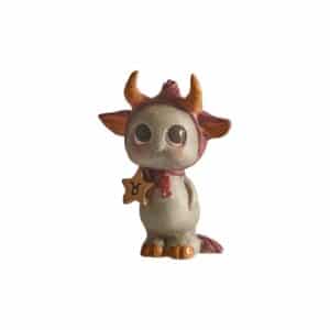 Nääsgränsgården Stjärntecken – Oxen, H 5.7 cm, tomtefigur – design Stina Jarenskog