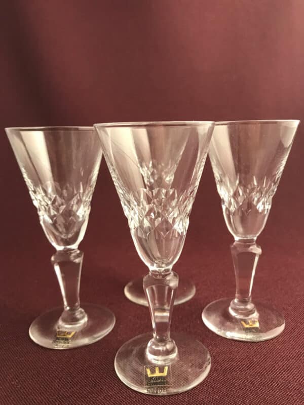 Kosta boda - Cecil 4 st Snaps glas