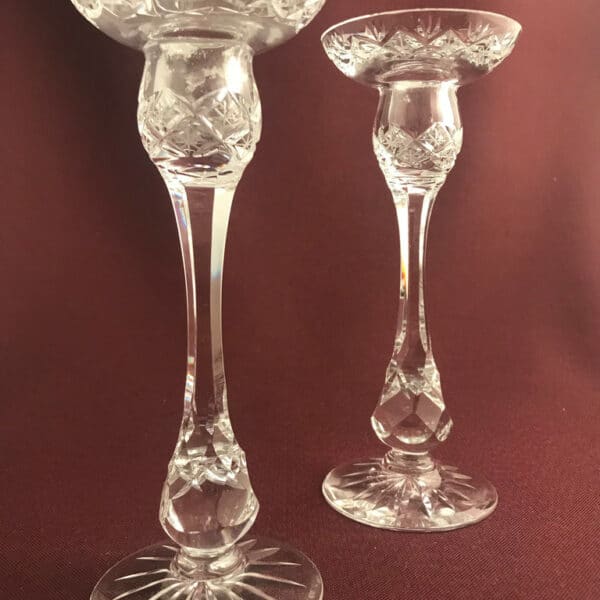Kosta boda - Pompadour -2 st Ljustakar glas Design Fritz Kallenberg