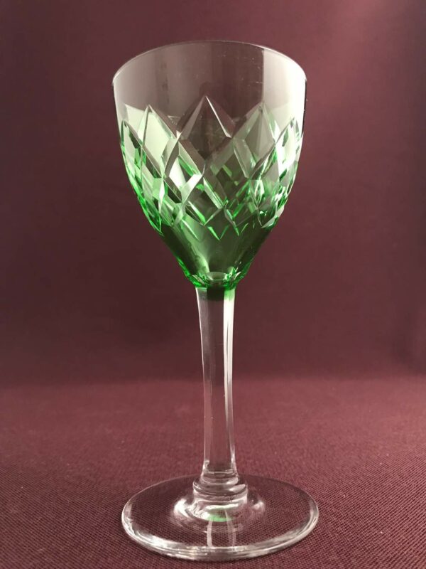 Kosta Boda - Bror - 3 st Vin smaragd gröna glas design Fritz Kallenberg