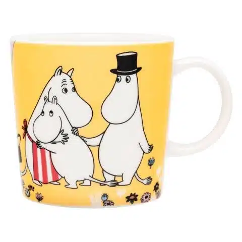 Arabia - Mumin / Moomin mugg - Familjemys 80 år Designer Tove Jansson 2025