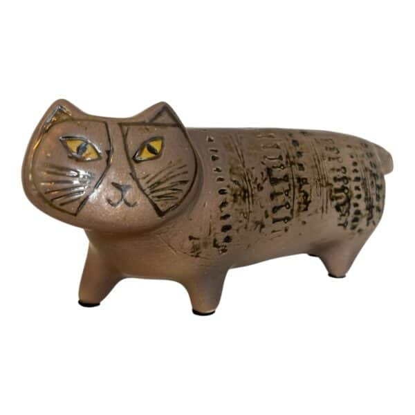 Gustavsberg -  Katten - MAX helgrå design Lisa Larson