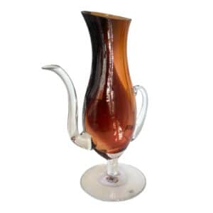 Kosta Boda – konstglas Fika, kaffekanna limiterad 150 ex – design Kjell Engman