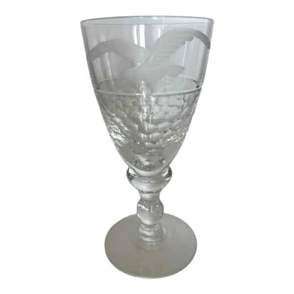 Kosta Boda - Måsen - Röd Vinsglas - design Fritz Kallenberg - Bild 4