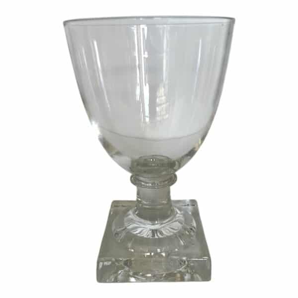 Kosta Boda - 1800 Talet - Vinglas Fyrkantig fot design - Bild 3