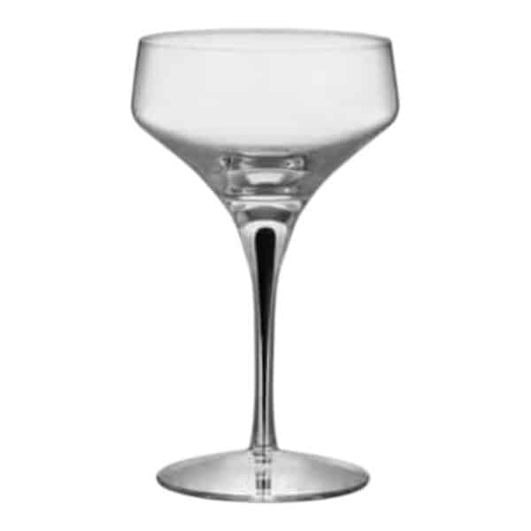Orrefors - Metropol - Coupe / Champagneglas med originalkartong Design Erika Lagerbielke