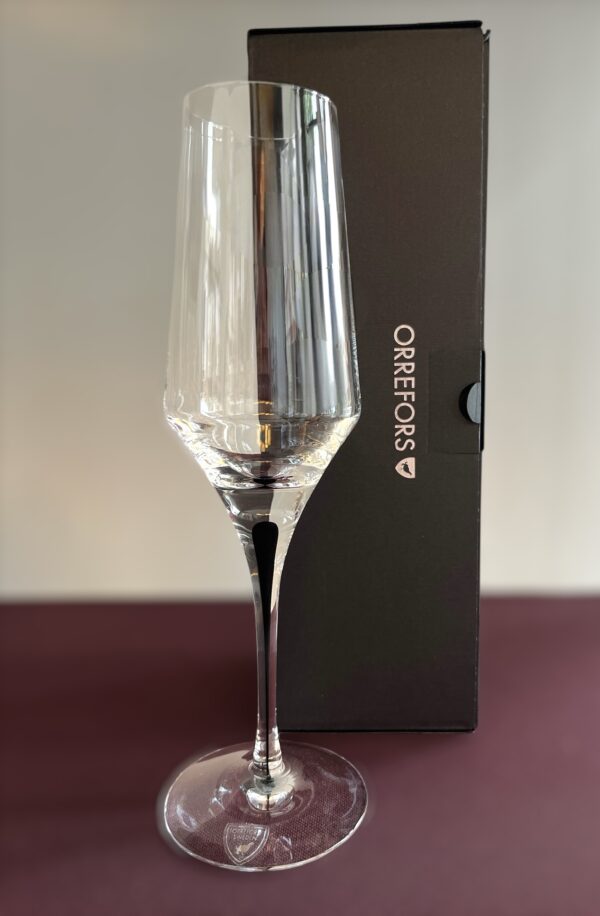 Orrefors - Metropol - Champagneglas med originalkartong Design Erika Lagerbielke - Bild 2