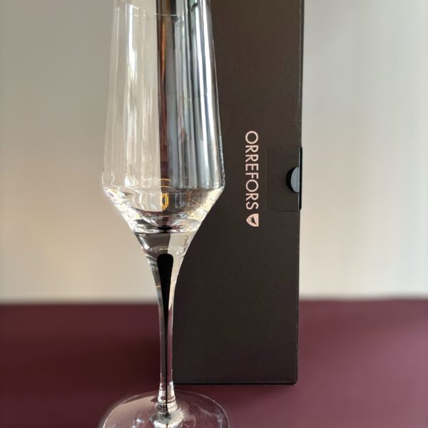 Orrefors - Metropol - Champagneglas med originalkartong Design Erika Lagerbielke