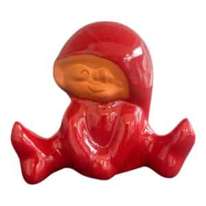 Nittsjö – luvnisse sitter i spagat – design Elaine Westh