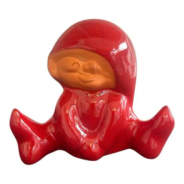 Nittsjö - Tomtar - Luvnisse sitter i spagat Designer Elaine Westh 13098