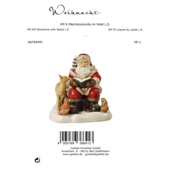 Goebel -  Års Jultomte / Santa 2025 med presentlåda Design - Bild 8