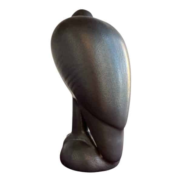 Gustavsberg - Fenix - Fågeln Fingal svart / Guld design Lisa Larson - Bild 3