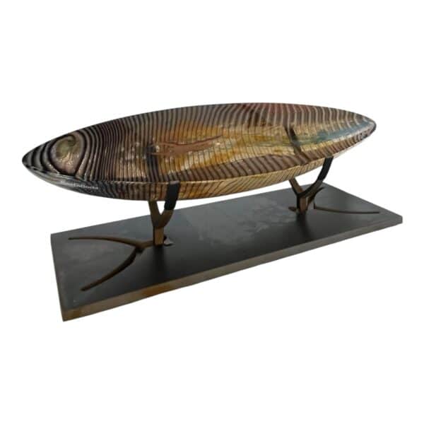 Kosta Boda - Konstglas - Boat - Båt Caspar Design Bertil Vallien