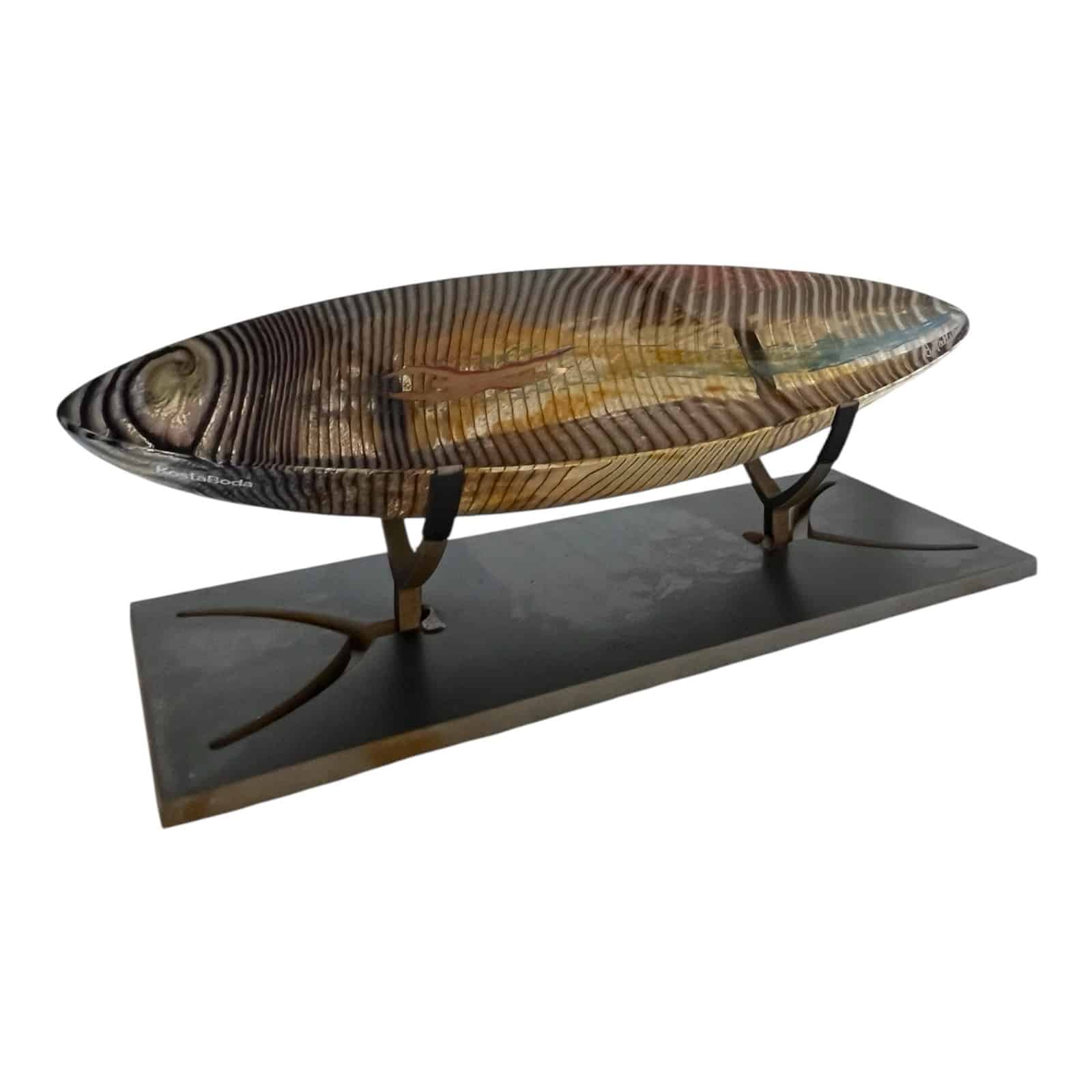 Kosta Boda - Konstglas - Boat - Båt Caspar Design Bertil Vallien