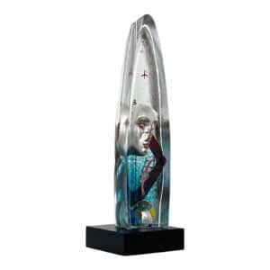 Kosta Boda Boat – Vertical journey Artist Collection, konstglas – design Bertil Vallien