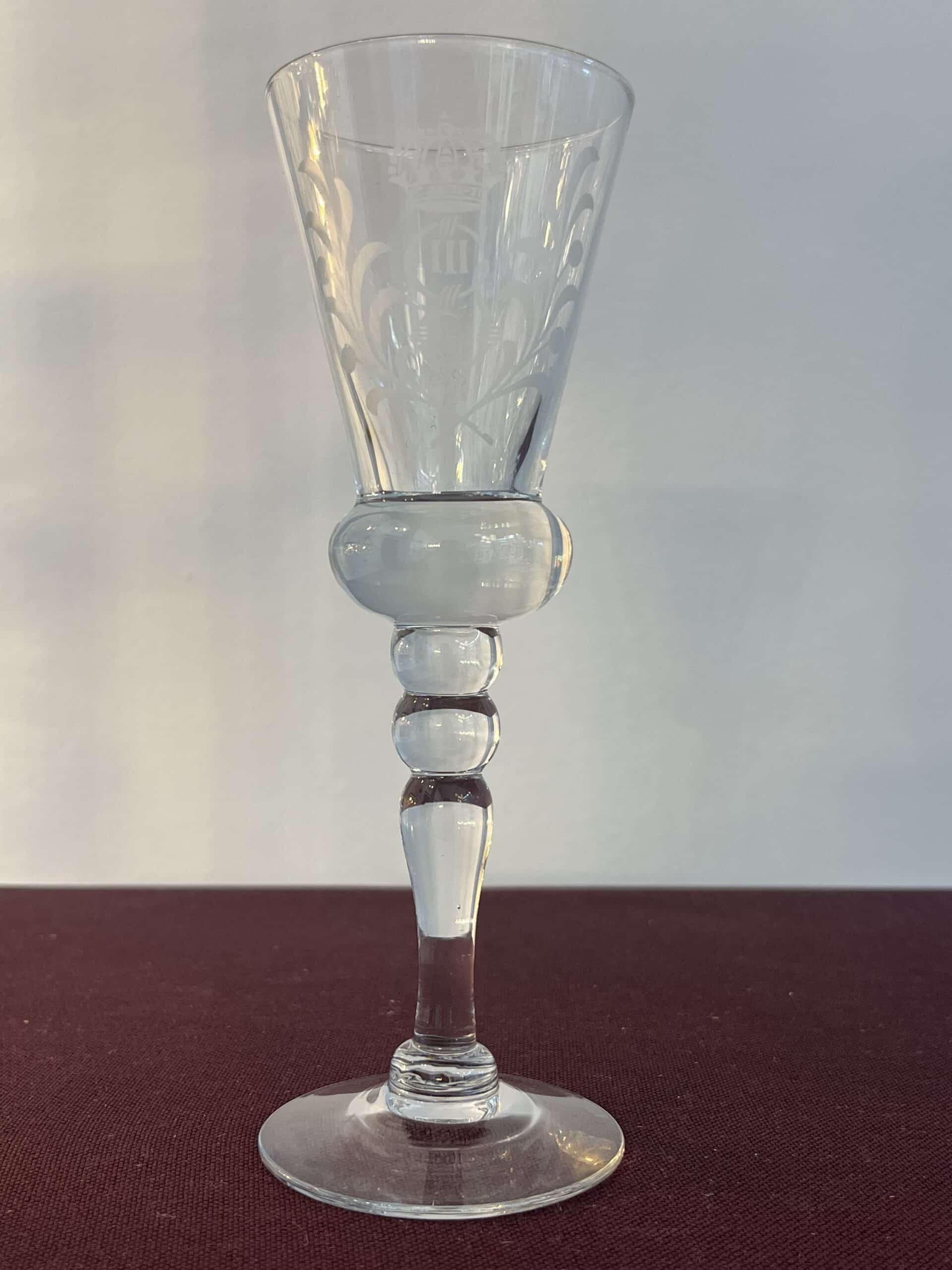 Reijmyre - Gustav III - stort Snaps glas