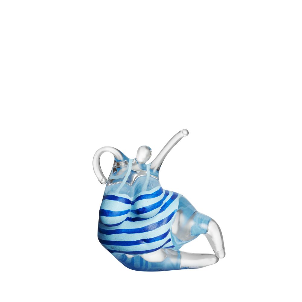 Kosta Boda - Badlycka Turkos / Blå Design Kjell Engman