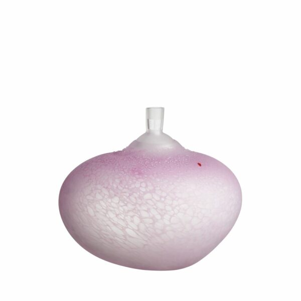 Kosta Boda - Konstglas - Beans - " Äpplet " Rosa BV AC-20 Bertil Vallien