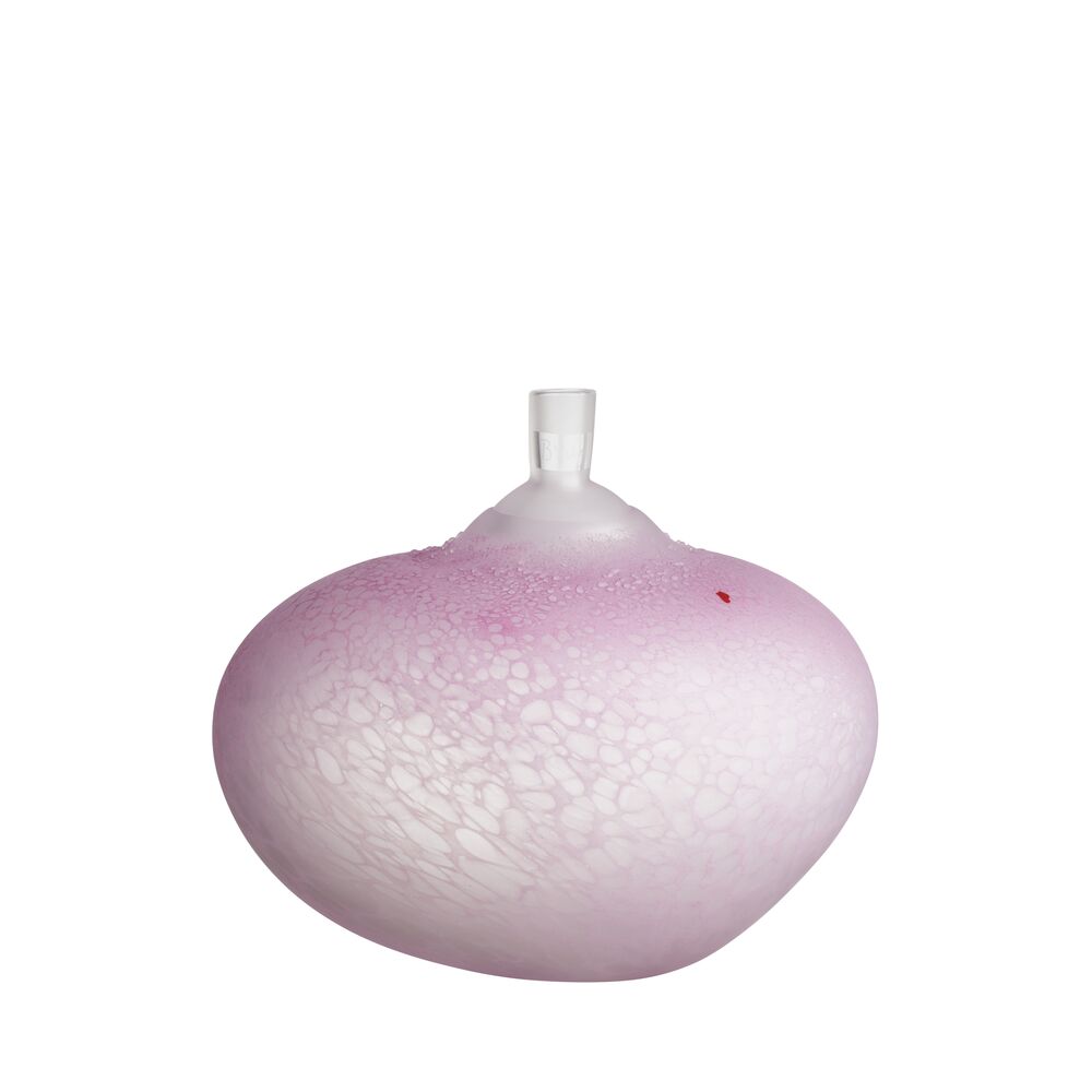 Kosta Boda - Konstglas - Beans - " Äpplet " Rosa BV AC-20 Bertil Vallien